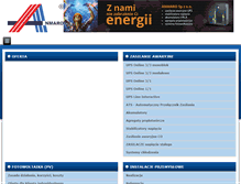 Tablet Screenshot of anmaro.com.pl